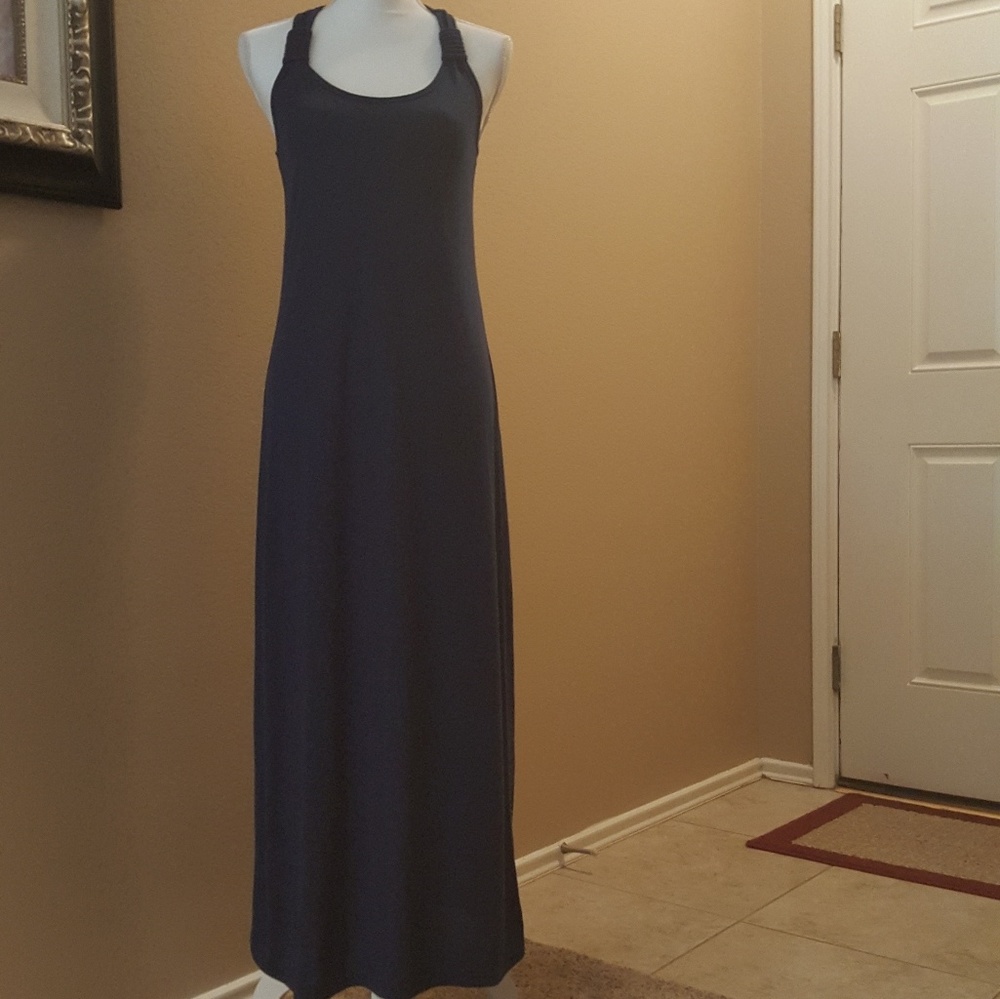 ⚘Long dark blue dress
